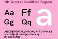 HK Grotesk SemiBold