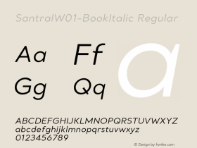 Santral-BookItalic