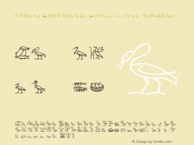 LinotypeHieroglyphes-Two