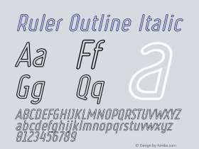 Ruler Outline
