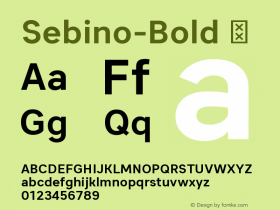 Sebino-Bold