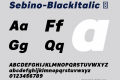 Sebino-BlackItalic