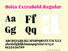 Boita ExtraBold