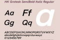 HK Grotesk SemiBold Italic