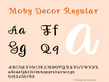 Moby Decor