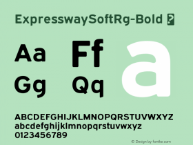 ExpresswaySoftRg-Bold