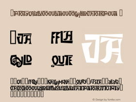 ArtyCondensedLigatures
