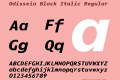 Odisseia Black Italic