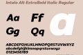 Intelo Alt ExtraBold Italic