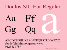 Doulos SIL Eur
