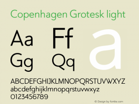 Copenhagen Grotesk