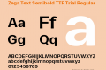 Zega Text Semibold TTF