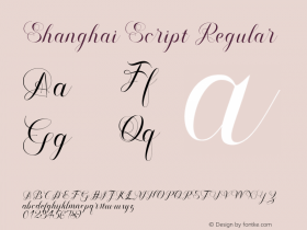 Shanghai Script