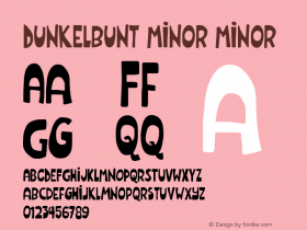 Dunkelbunt Minor