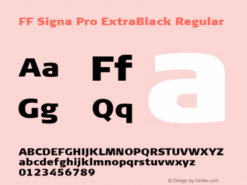 FF Signa Pro ExtraBlack