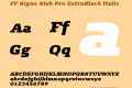 FF Signa Slab Pro ExtraBlack