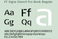 FF Signa Stencil Pro Book