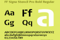 FF Signa Stencil Pro Bold