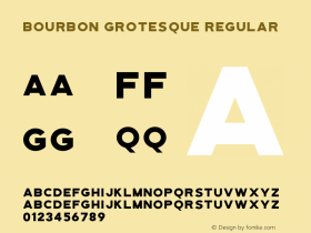 Bourbon Grotesque