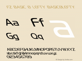 FZ BASIC 8 LEFTY