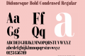 Didonesque Bold Condensed