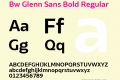 Bw Glenn Sans Bold