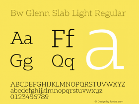 Bw Glenn Slab Light