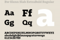 Bw Glenn Slab ExtraBold