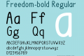 Freedom-bold