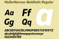 MullerNarrow-BoldItalic