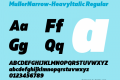 MullerNarrow-HeavyItalic