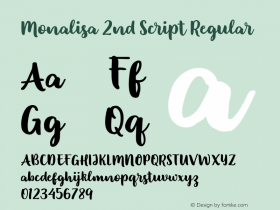 Monalisa 2nd Script