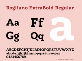 Rogliano ExtraBold