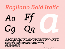 Rogliano Bold