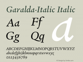 Garalda-Italic