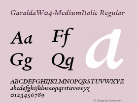 Garalda-MediumItalic