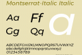 Montserrat-Italic