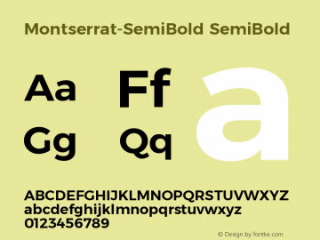 Montserrat-SemiBold