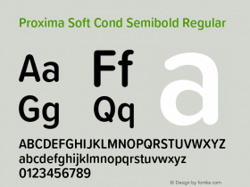 Proxima Soft Cond Semibold