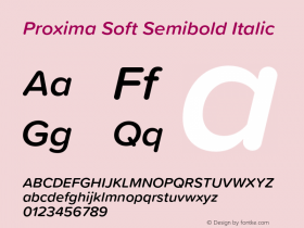 Proxima Soft Semibold