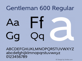 Gentleman 600