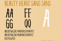 Beauty Heart Sans