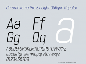 Chromoxome Pro Ex Light Oblique