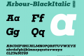 Arbour-BlackItalic