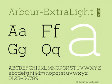 Arbour-ExtraLight