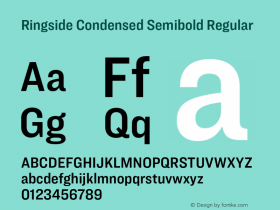Ringside Condensed Semibold