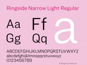 Ringside Narrow Light