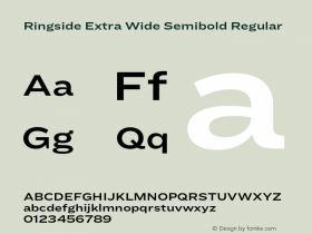 Ringside Extra Wide Semibold