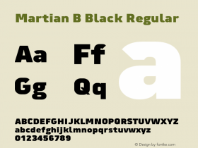 Martian B Black