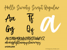 Hello Sweety Script